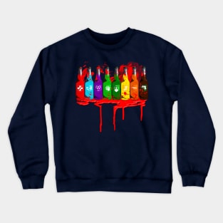 Zombie Perks Top Shelf Bloodied Crewneck Sweatshirt